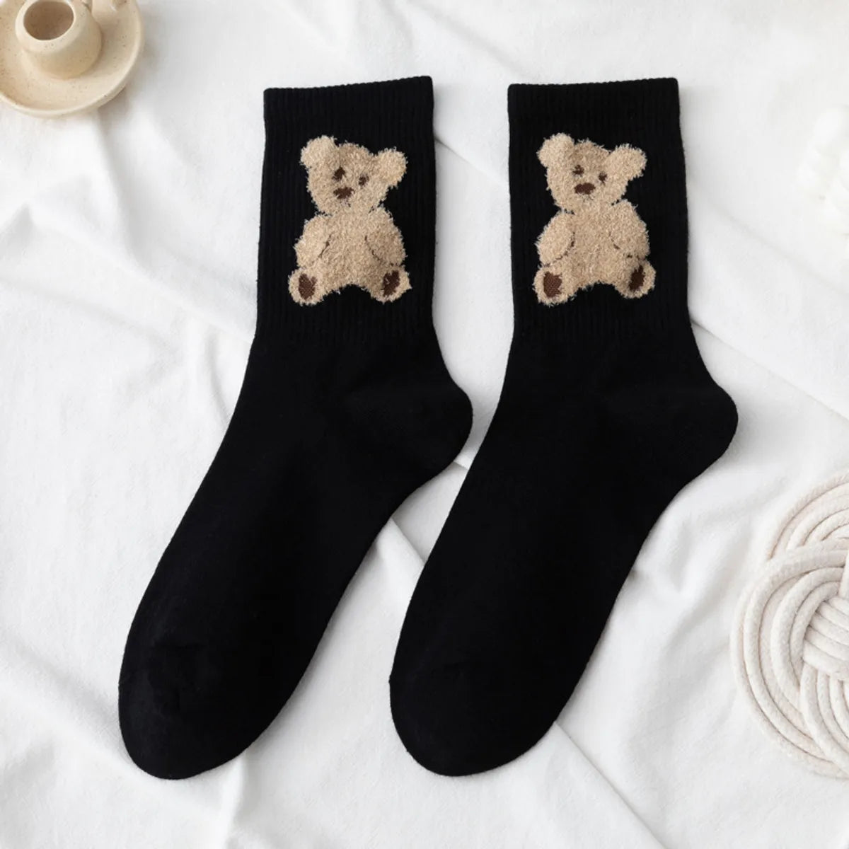 Cubs Socks Female Spring And Autumn Tube Socks Cotton Socks Cute Sports Socks Wholesale