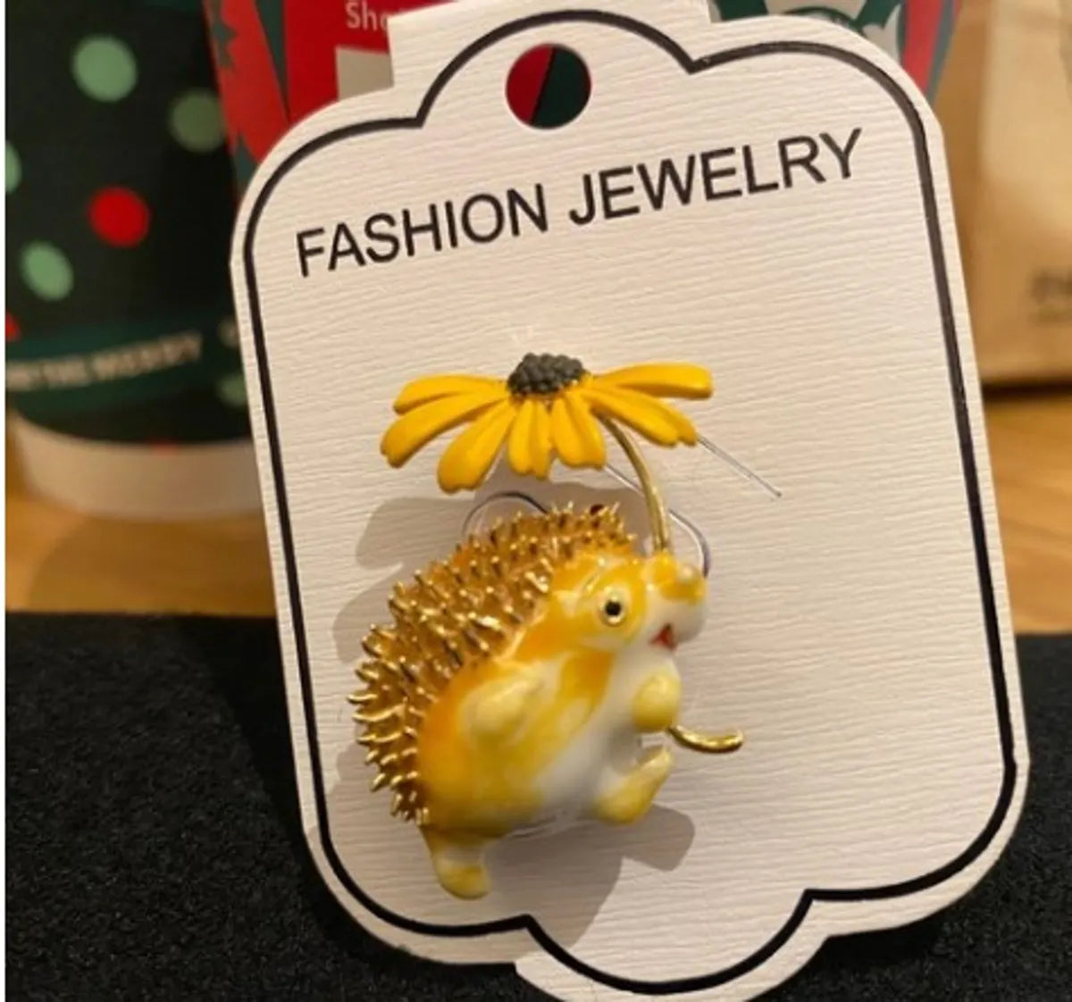 Cute Animal Alloy Enamel Inlay Rhinestones Women'S Brooches