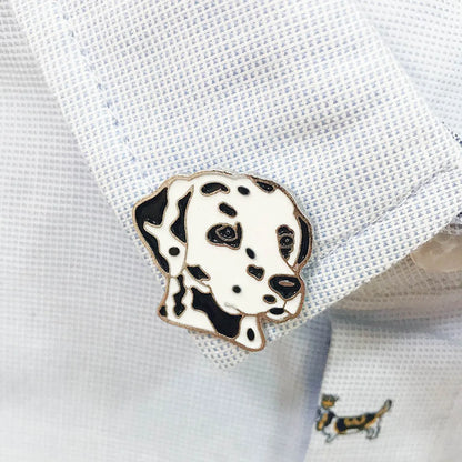 Cute Animal Dog Alloy Enamel Unisex Brooches