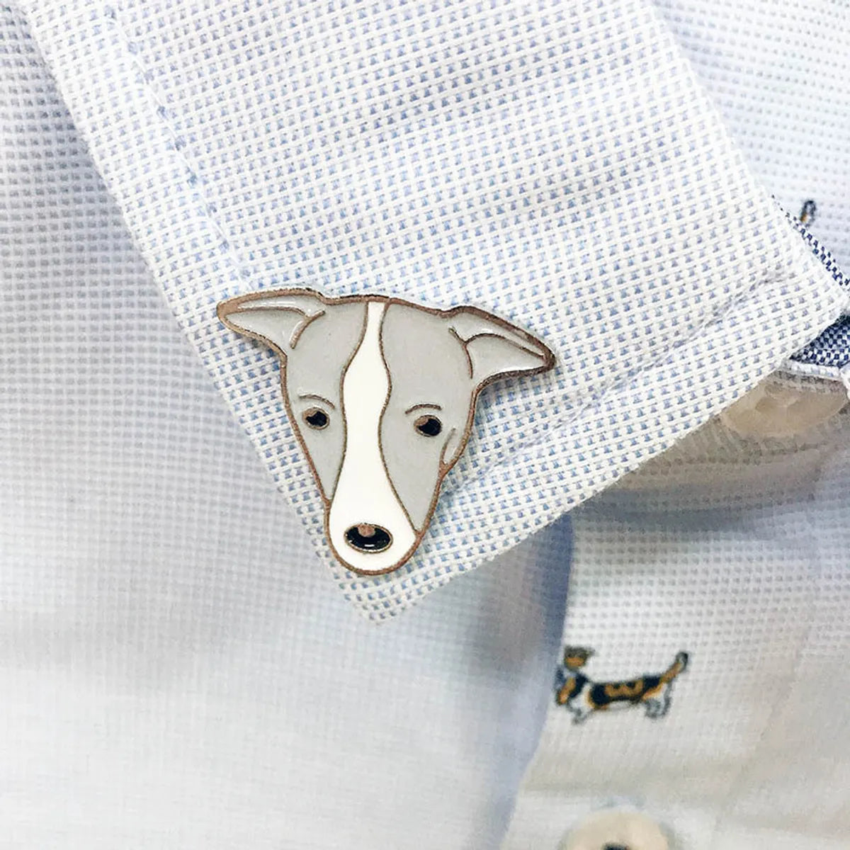 Cute Animal Dog Alloy Enamel Unisex Brooches