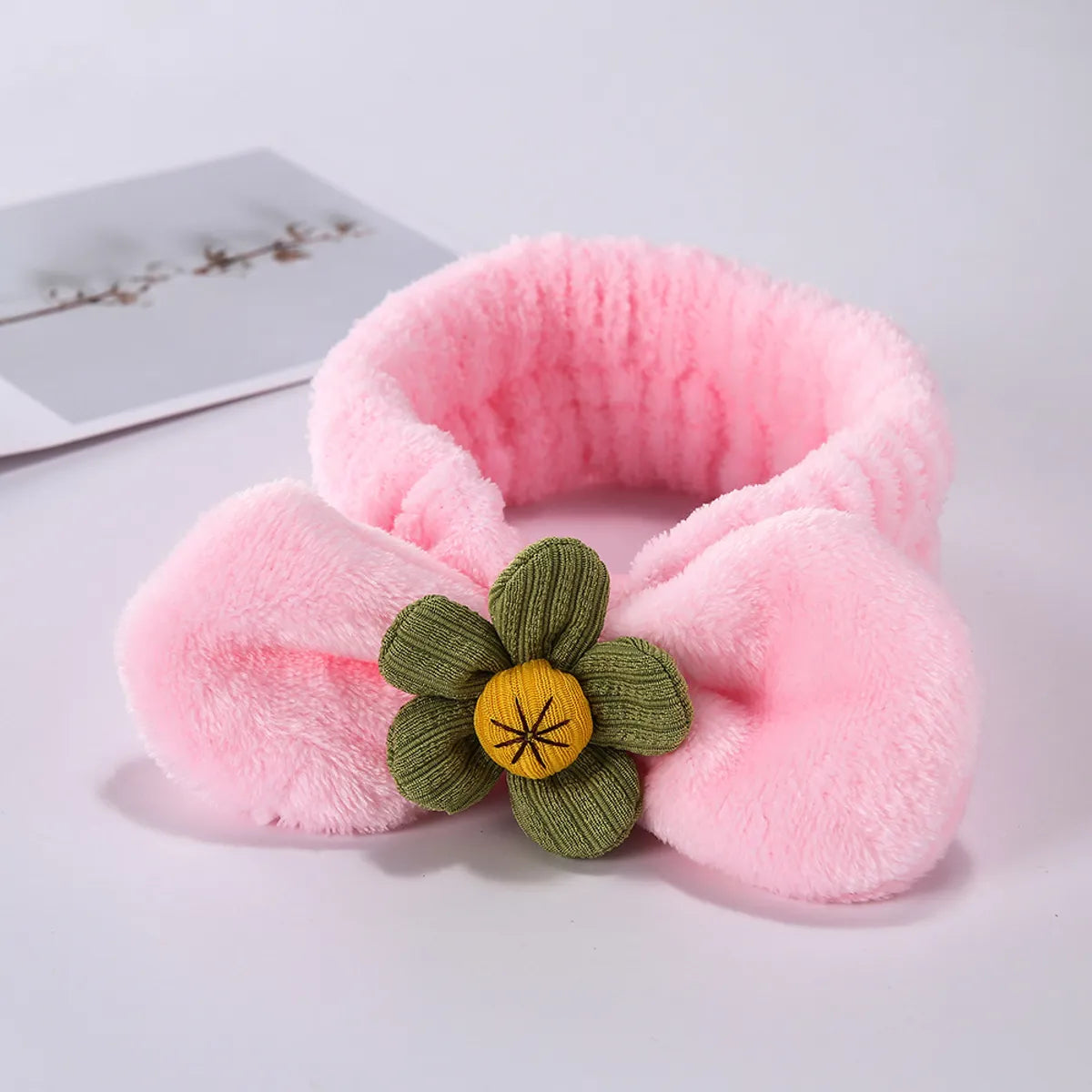 Cute Animal Flannel Fabric Hair Band