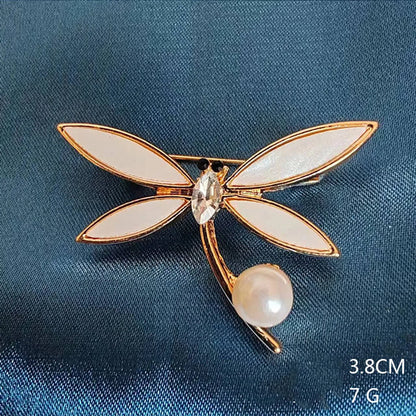 Cute Animal Flower Alloy Inlay Imitation Shell Women'S Brooches