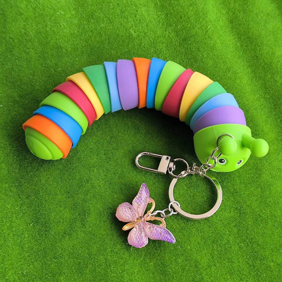 Cute Animal Insect Alloy Bag Pendant Keychain