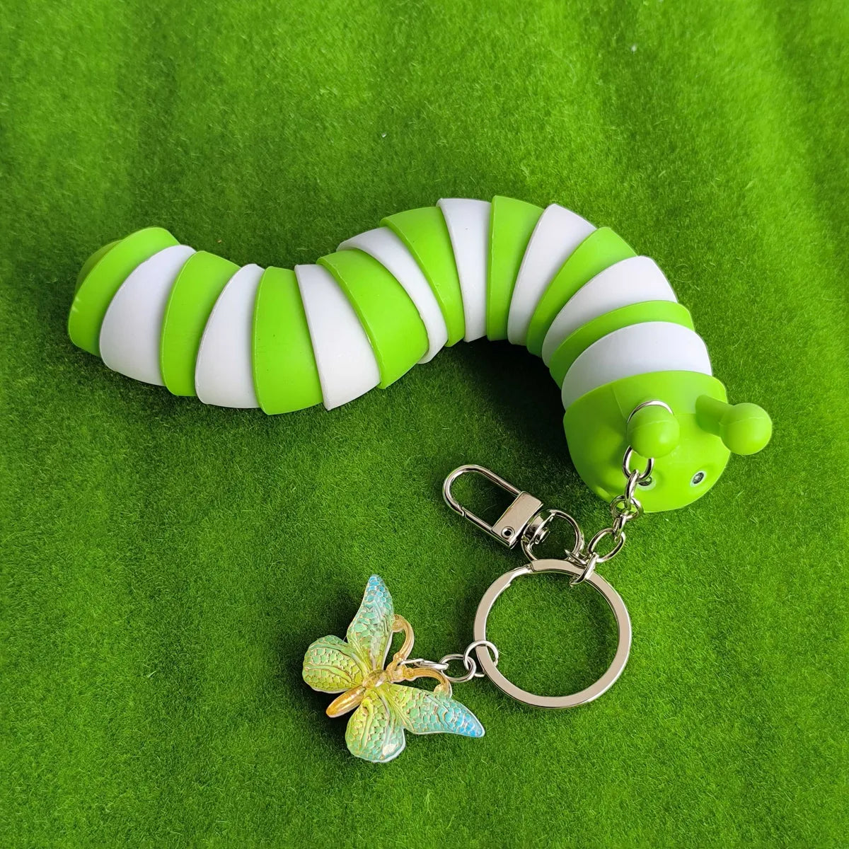 Cute Animal Insect Alloy Bag Pendant Keychain