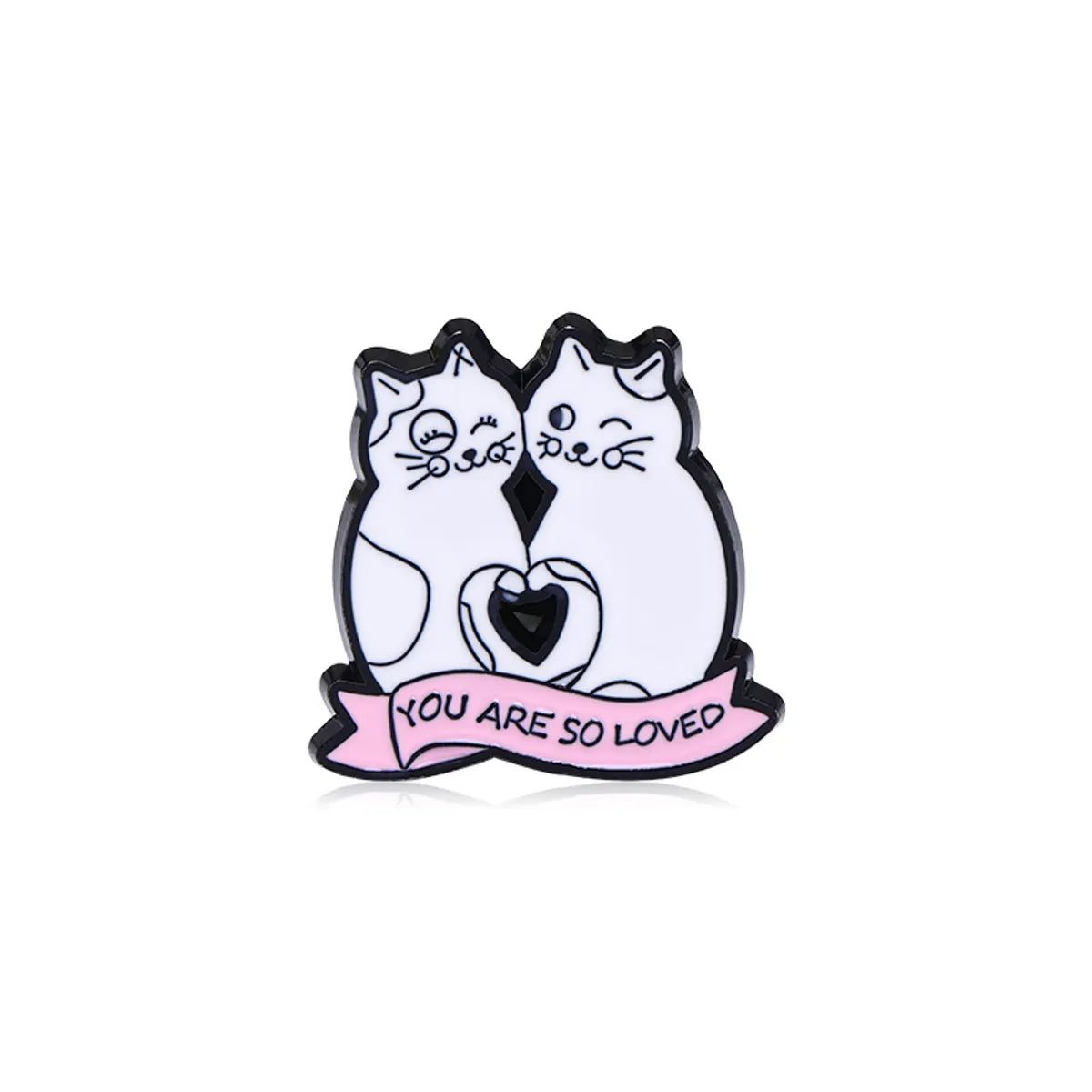 Cute Animal Metal Enamel Unisex Brooches