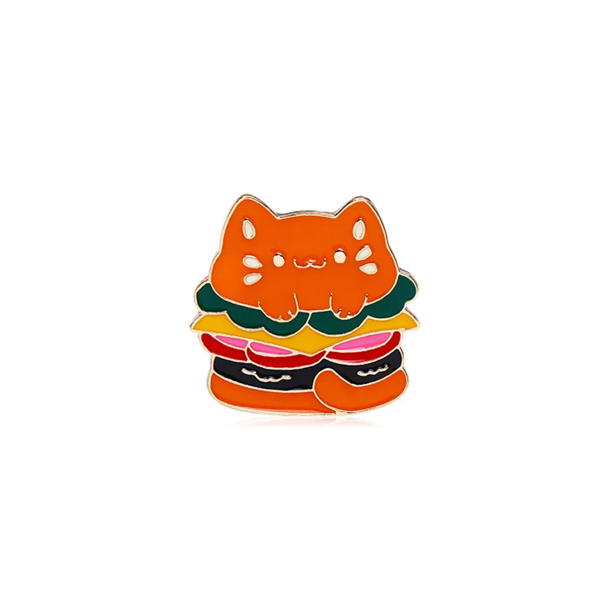 Cute Animal Metal Enamel Unisex Brooches