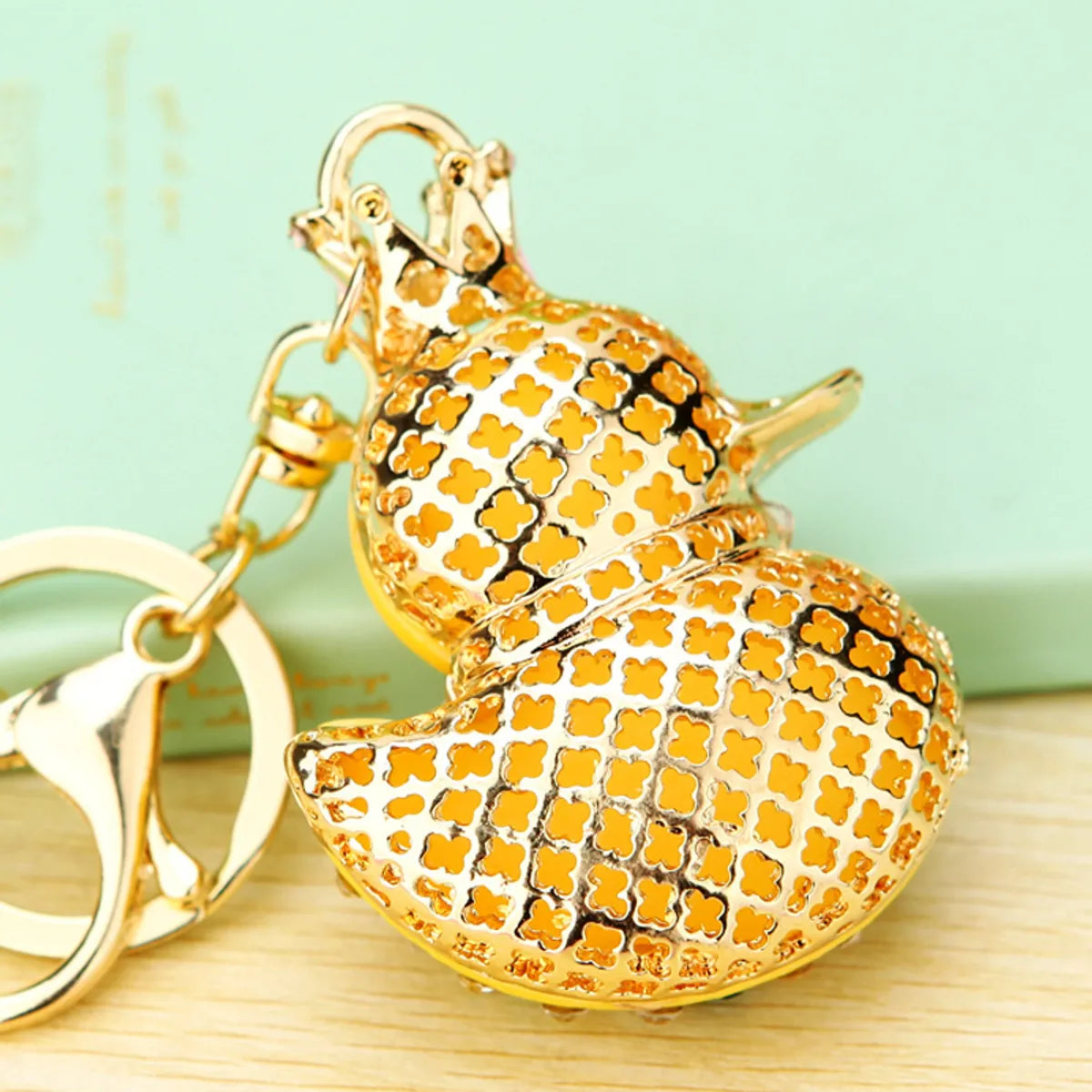 Cute Animal Metal Women'S Bag Pendant Keychain