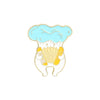 Cute Animal Mushroom Alloy Stoving Varnish Unisex Brooches