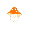 Cute Animal Mushroom Alloy Stoving Varnish Unisex Brooches