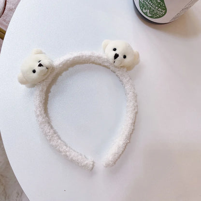 Cute Animal Plush Hair Band 1 Piece