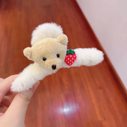 Cute Animal Plush Hair Band 1 Piece