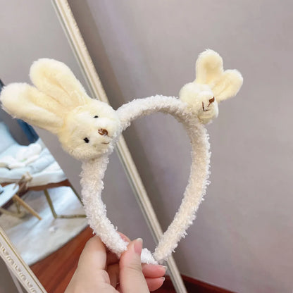 Cute Animal Plush Hair Band 1 Piece