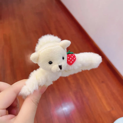 Cute Animal Plush Hair Band 1 Piece