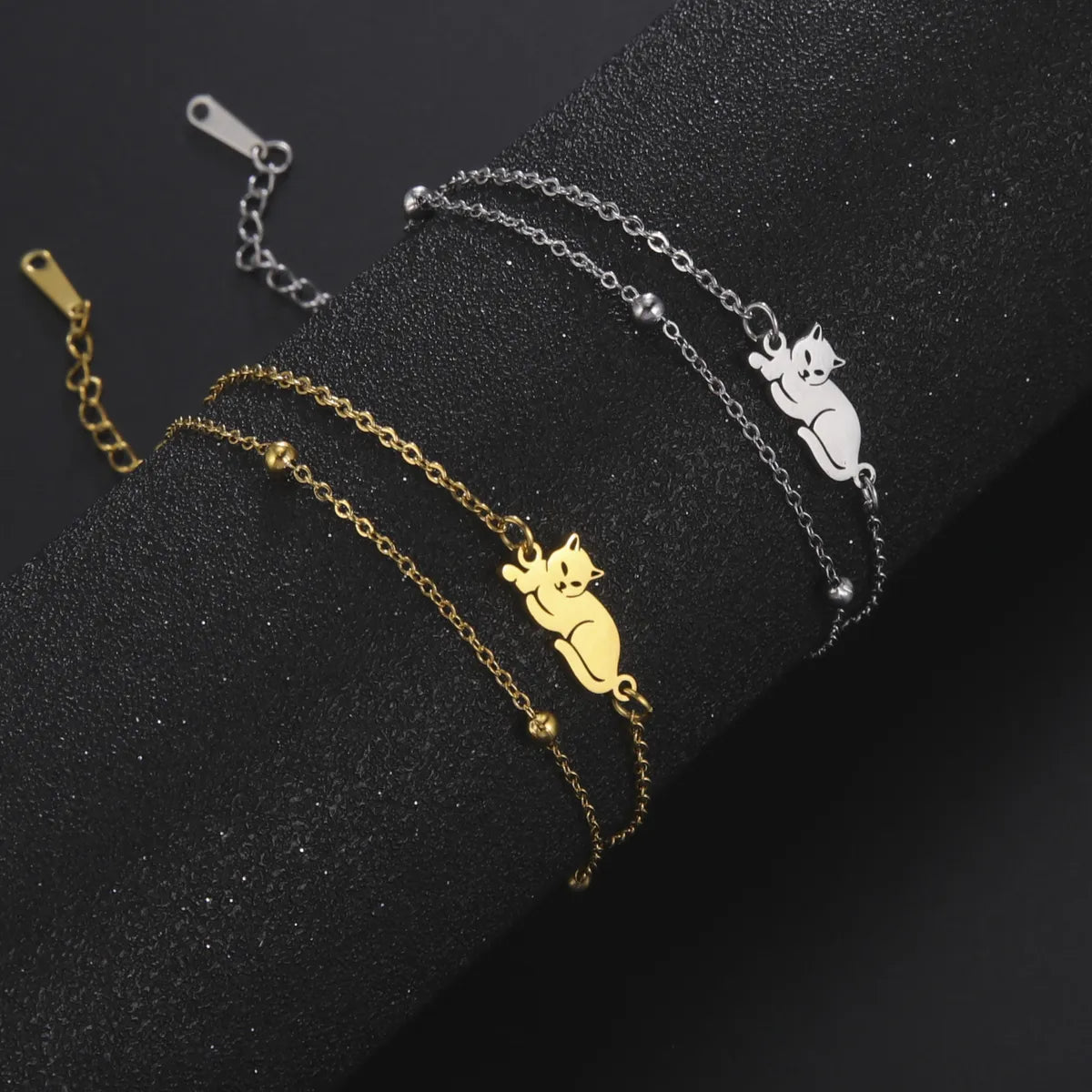 Cute Animal Stainless Steel Bracelets