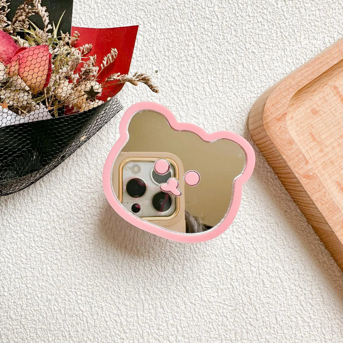 Cute Bear Plastic Universal Phone Cases