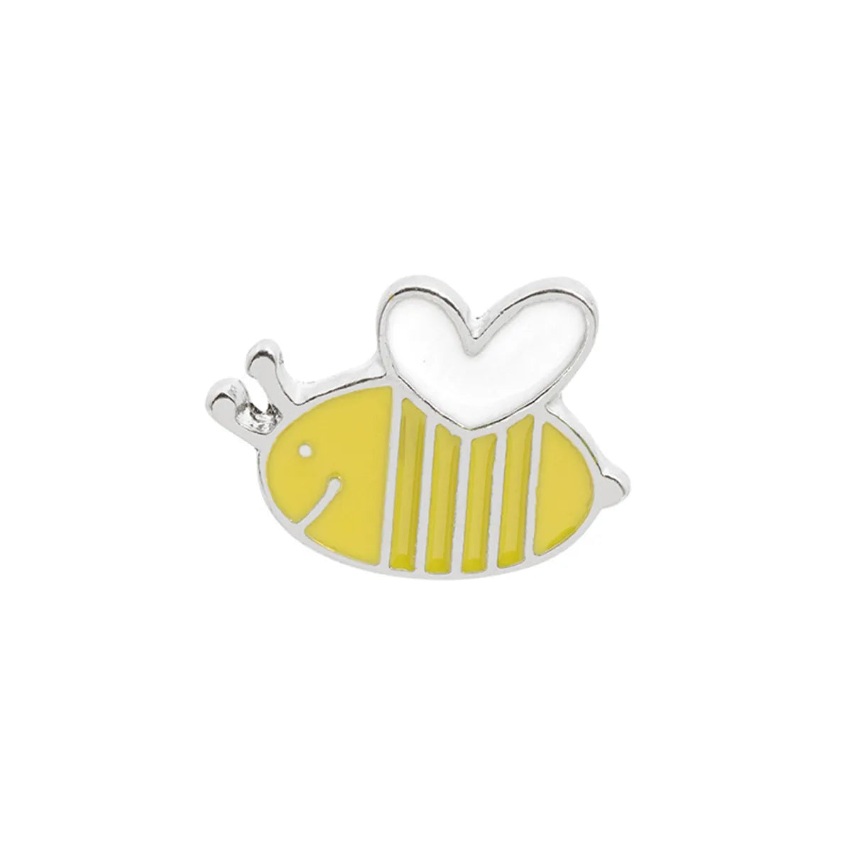 Cute Bee Alloy Metal Plating Unisex Brooches Collar Pin