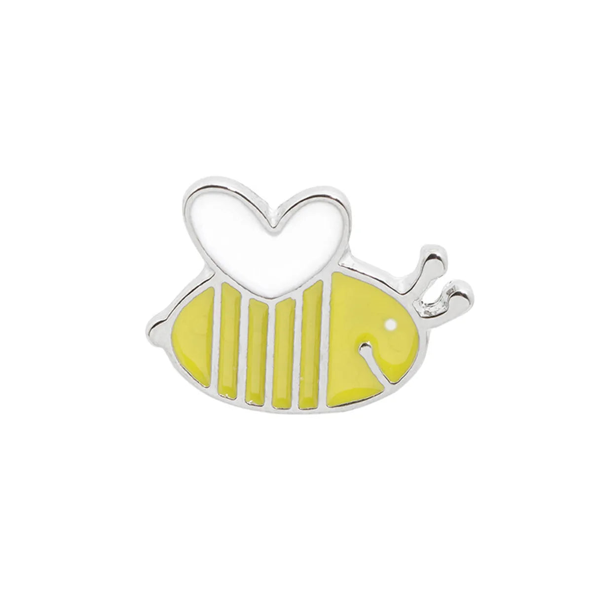 Cute Bee Alloy Metal Plating Unisex Brooches Collar Pin