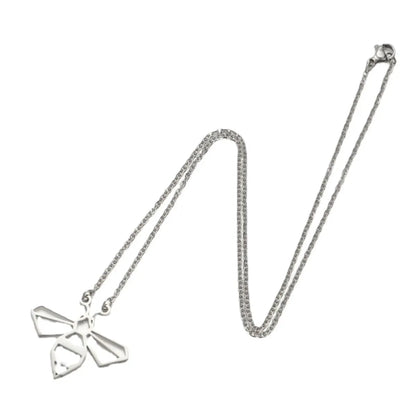 Cute Bee Titanium Steel Plating Necklace