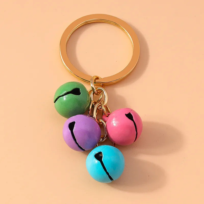 Cute Bell Alloy Keychain