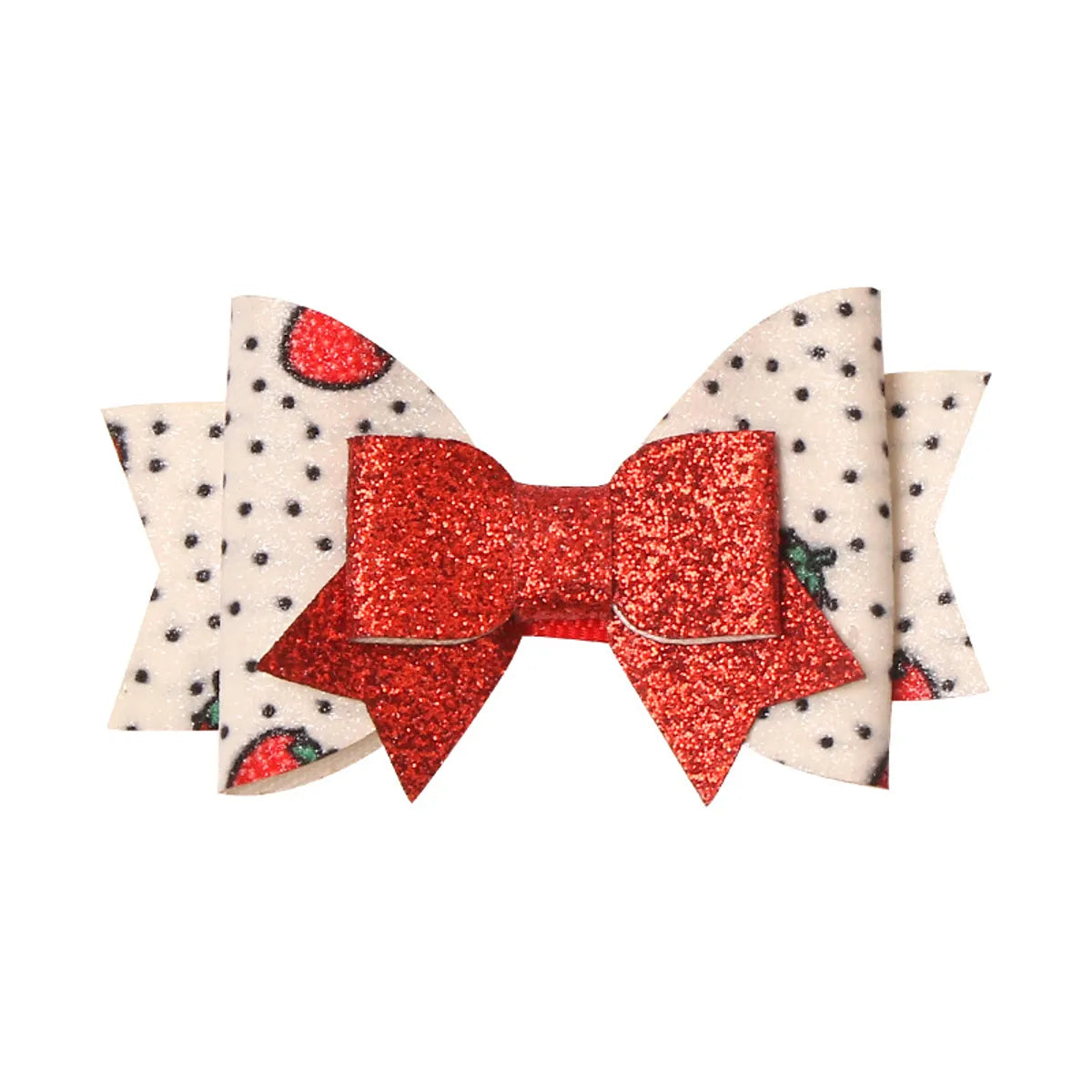 Cute Bow Knot Cloth Hair Clip