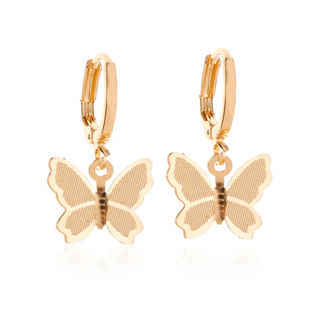 Cute Butterfly Alloy None Plating Women's Necklace