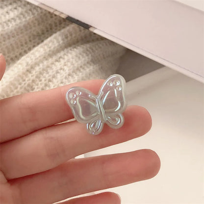 Cute Butterfly Arylic Hair Clip