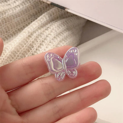 Cute Butterfly Arylic Hair Clip