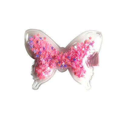 Cute Butterfly Ribbon Hair Clip