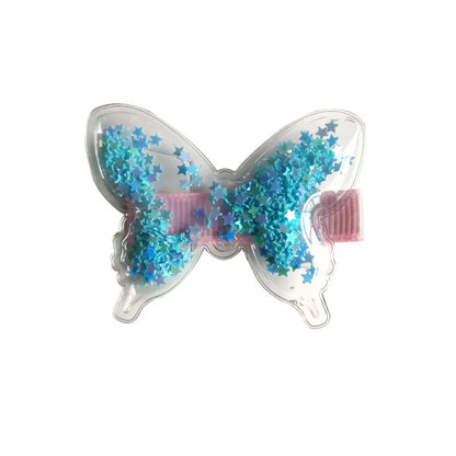 Cute Butterfly Ribbon Hair Clip