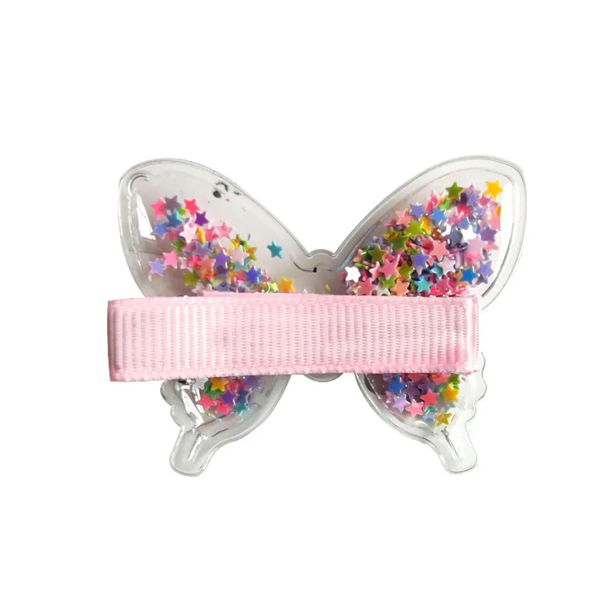 Cute Butterfly Ribbon Hair Clip