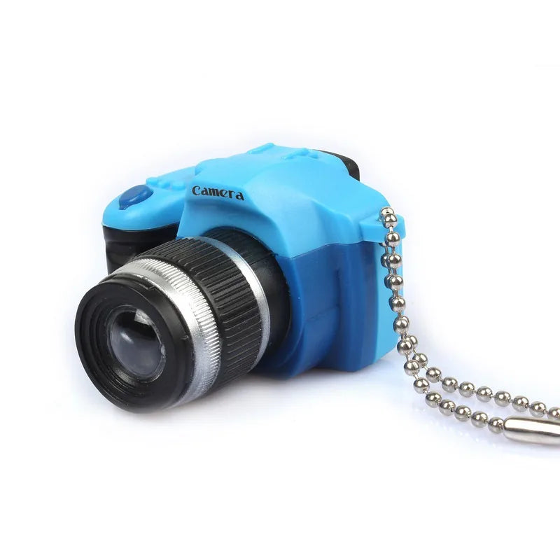 Cute Camera Plastic Unisex Bag Pendant Keychain