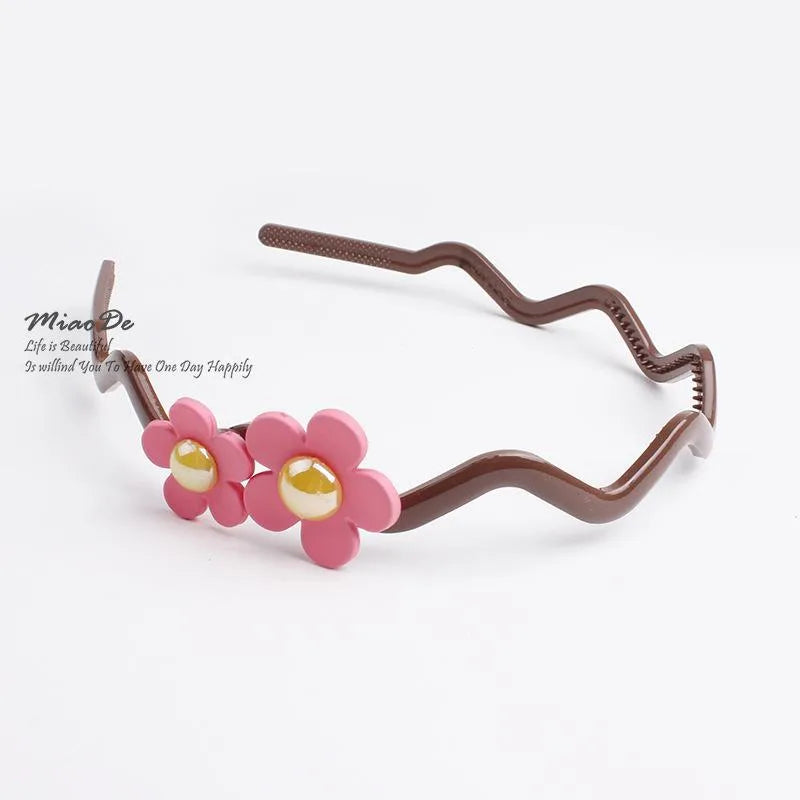 Cute Candy-Colored Acrylic Headband Nhof147154