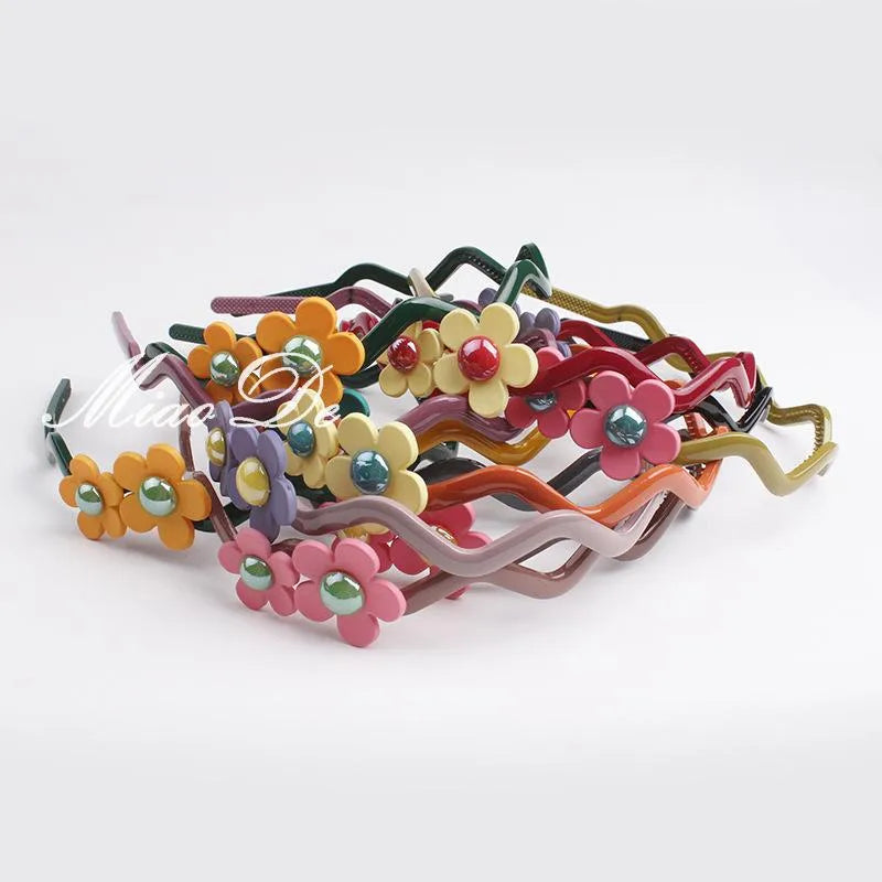 Cute Candy-Colored Acrylic Headband Nhof147154