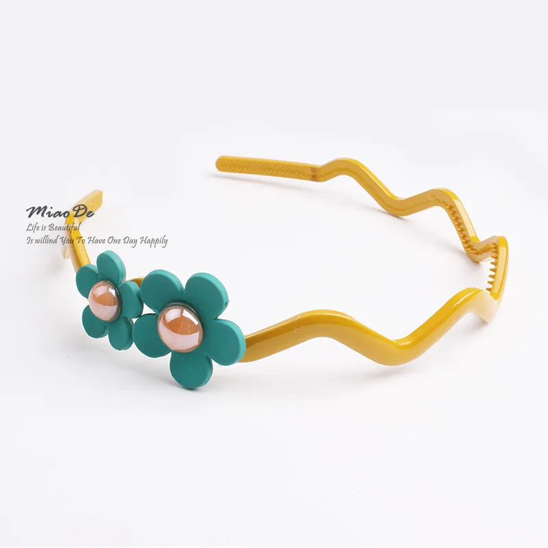 Cute Candy-Colored Acrylic Headband Nhof147154