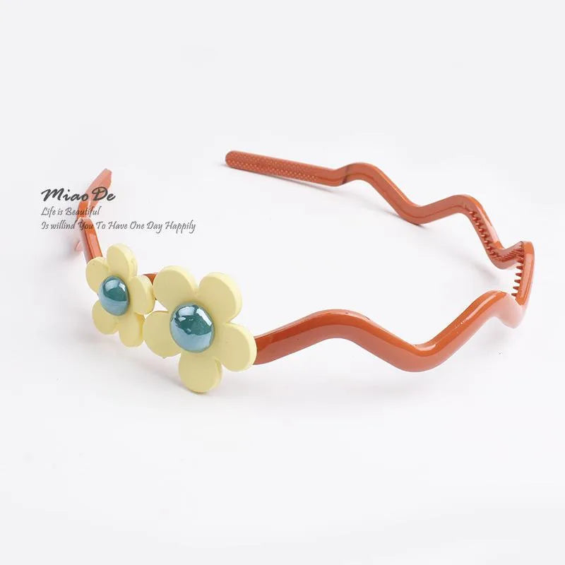 Cute Candy-Colored Acrylic Headband Nhof147154