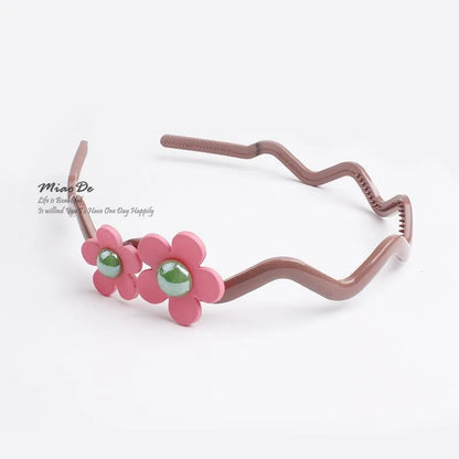 Cute Candy-Colored Acrylic Headband Nhof147154