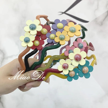 Cute Candy-Colored Acrylic Headband Nhof147154