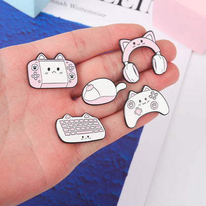 Cute Cartoon Alloy Enamel Plating Women'S Brooches