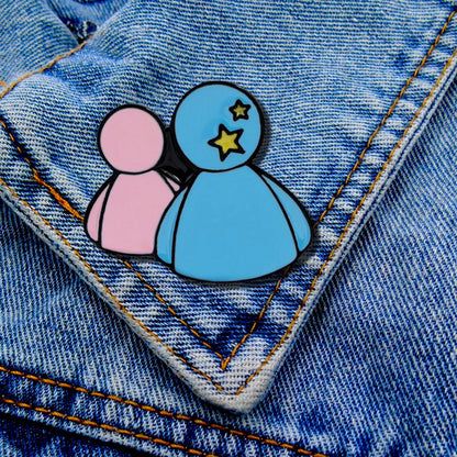 Cute Cartoon Alloy Enamel Unisex Brooches