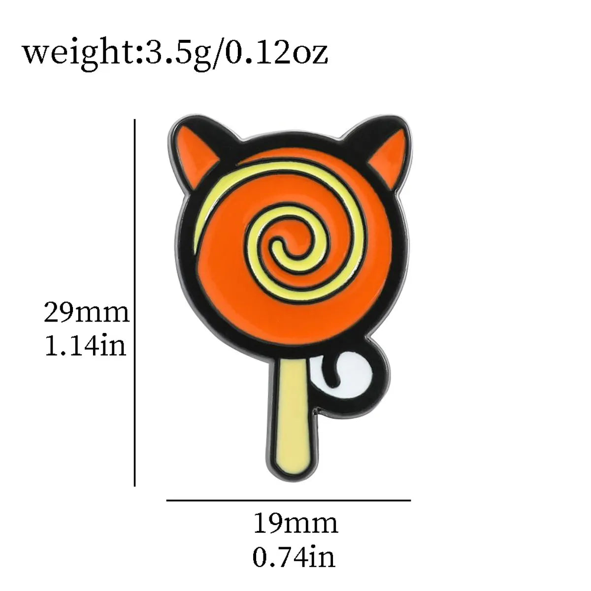 Cute Cartoon Alloy Enamel Unisex Brooches