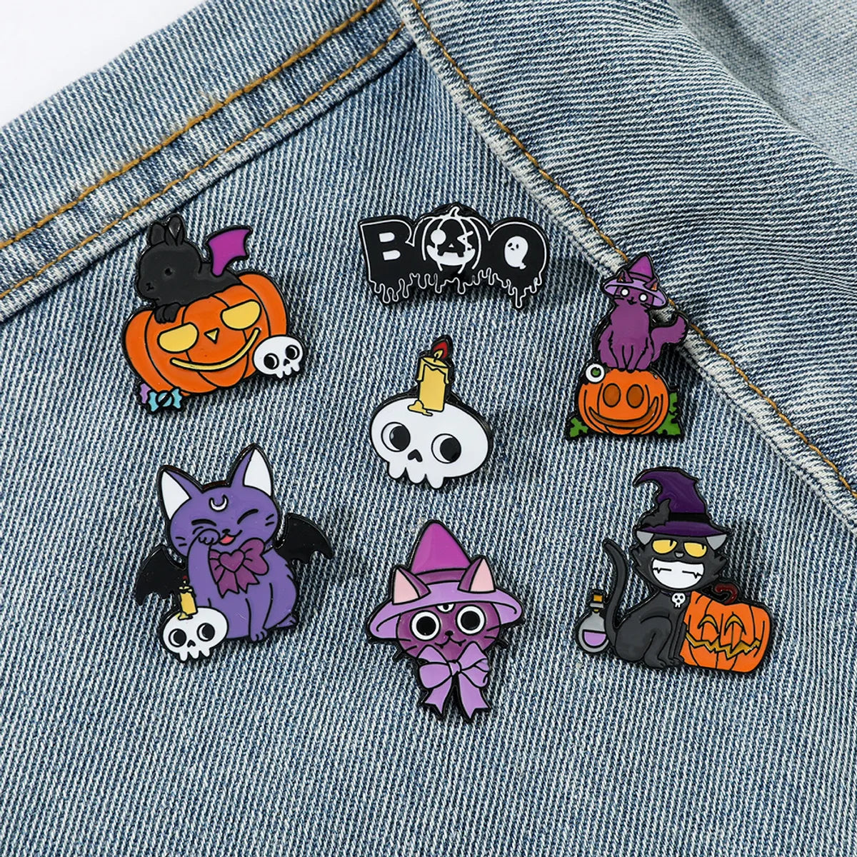 Cute Cartoon Alloy Enamel Unisex Brooches