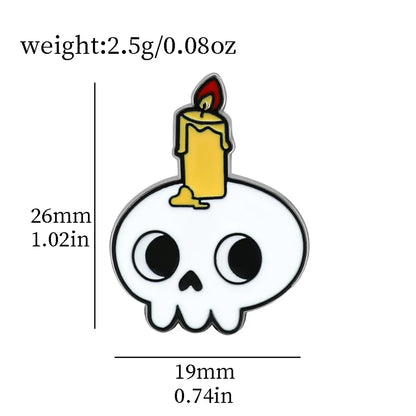 Cute Cartoon Alloy Enamel Unisex Brooches