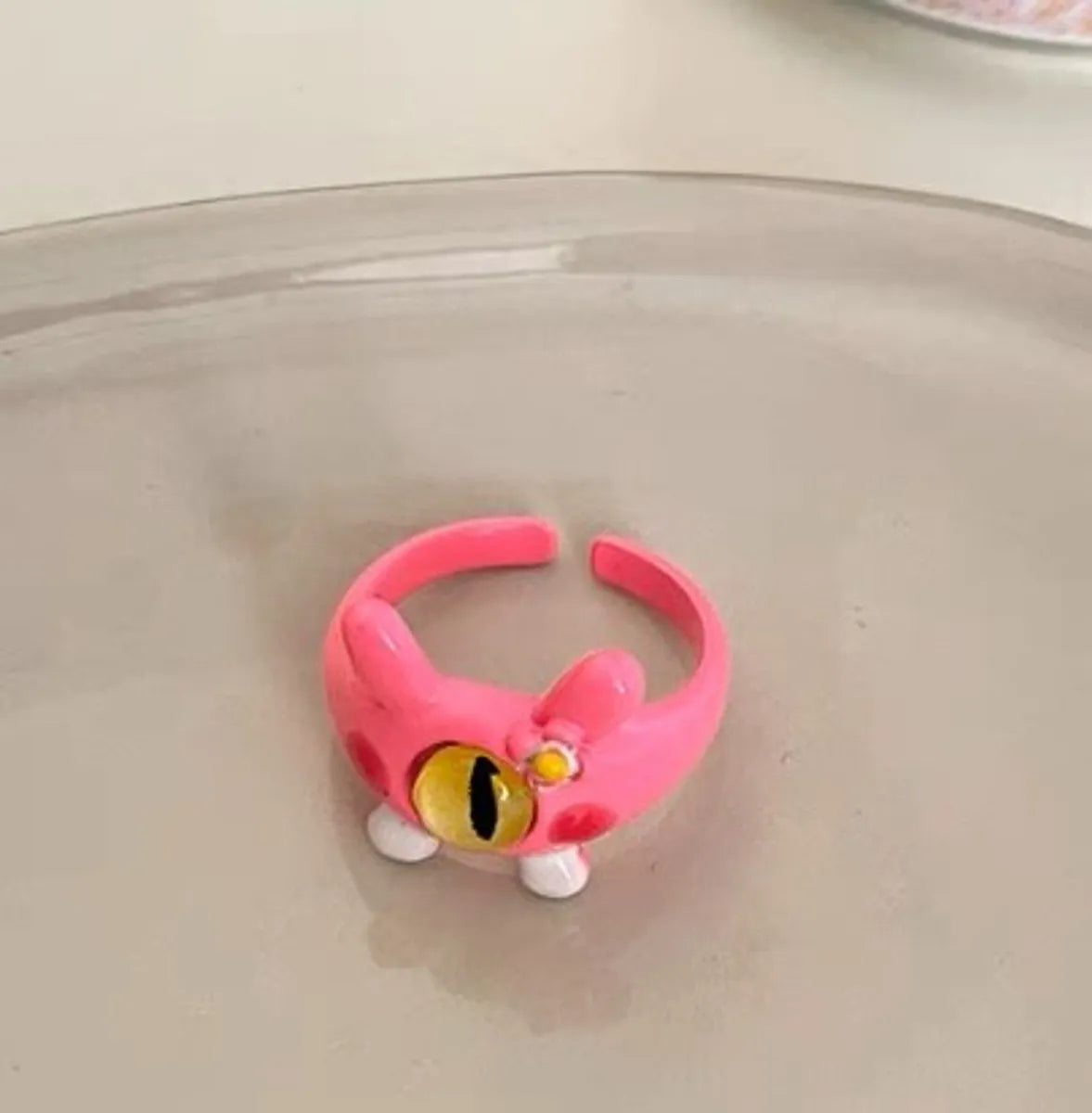 Cute Cartoon Alloy Plating Women'S Rings