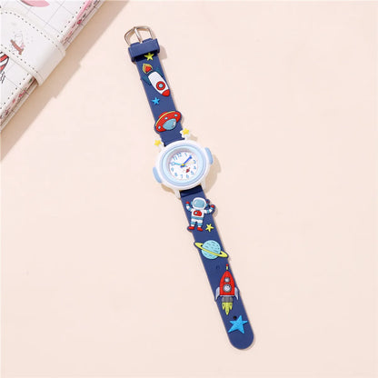 Cute Cartoon Buckle Quartz Kids Watches