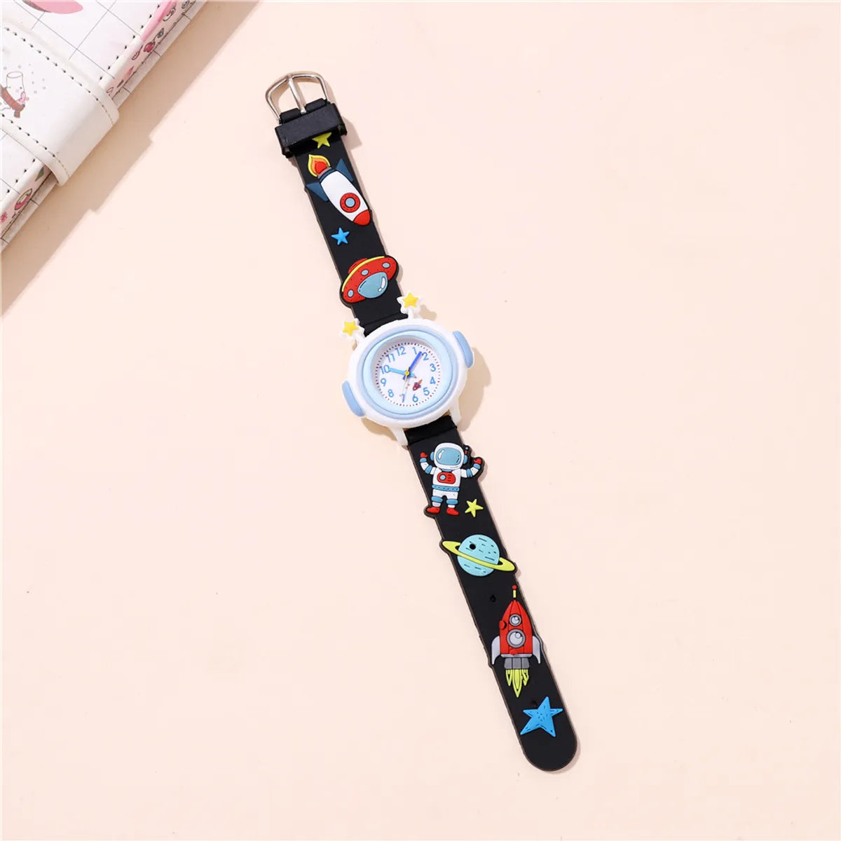 Cute Cartoon Buckle Quartz Kids Watches