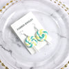 Cute Cartoon Candy Lollipop Ear Hook Earrings For Women Sweet Macaron Style Plastic And Resin Jewelry Wholesale