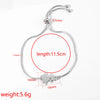 Cute Cartoon Character Customization Laser Engraving 304 Stainless Steel Bracelets In Bulk