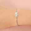 Cute Cartoon Character Customization Laser Engraving 304 Stainless Steel Bracelets In Bulk