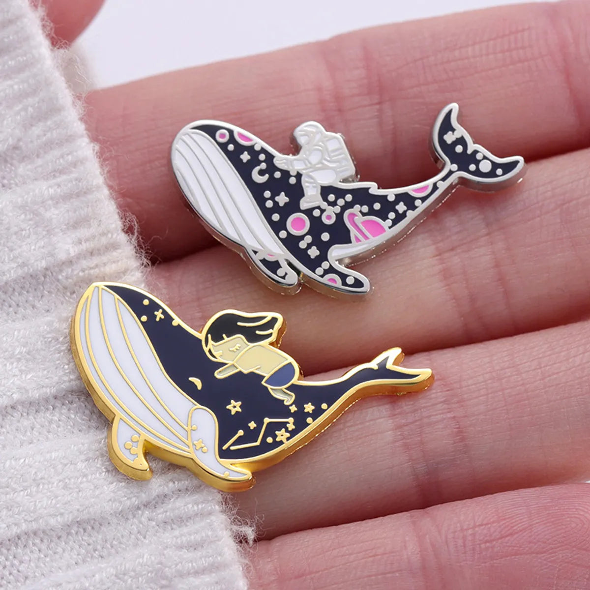 Cute Cartoon Character Alloy Plating Unisex Brooches