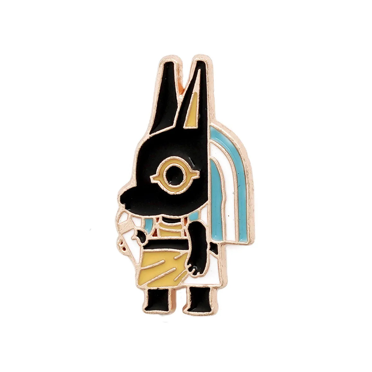 Cute Cartoon Character Metal Plating Unisex Brooches